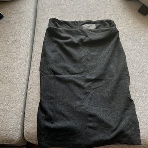 Zara basic t-shirt pencil skirt